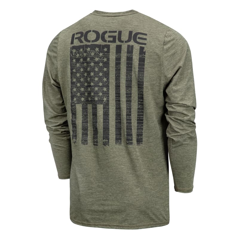 Rogue Men's Long Sleeve FLEX Sun Shirt - American | Rogue